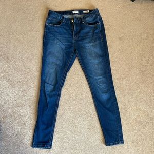 High rise skinny jeans sz 6/28